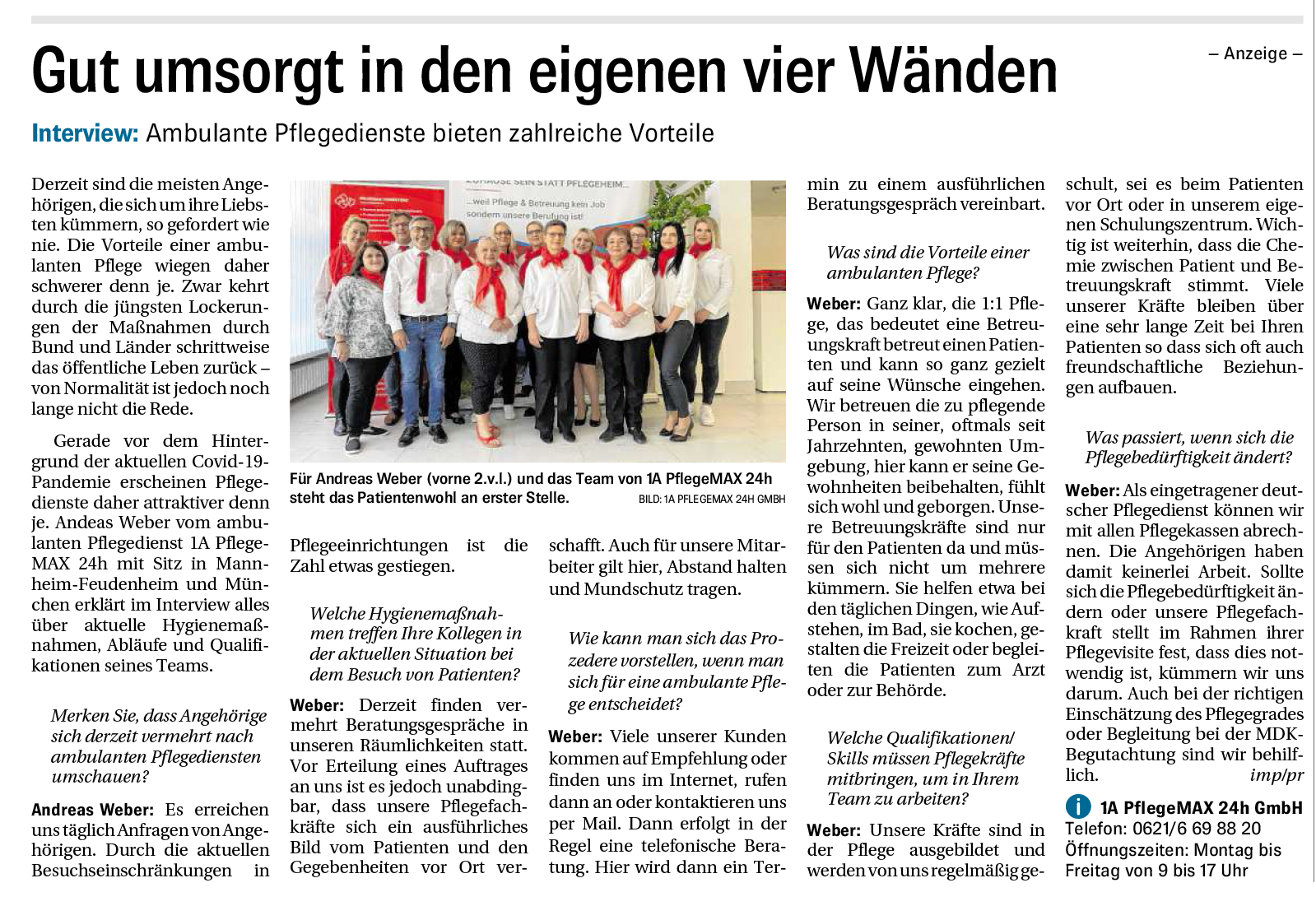 Zeitungsartikel
