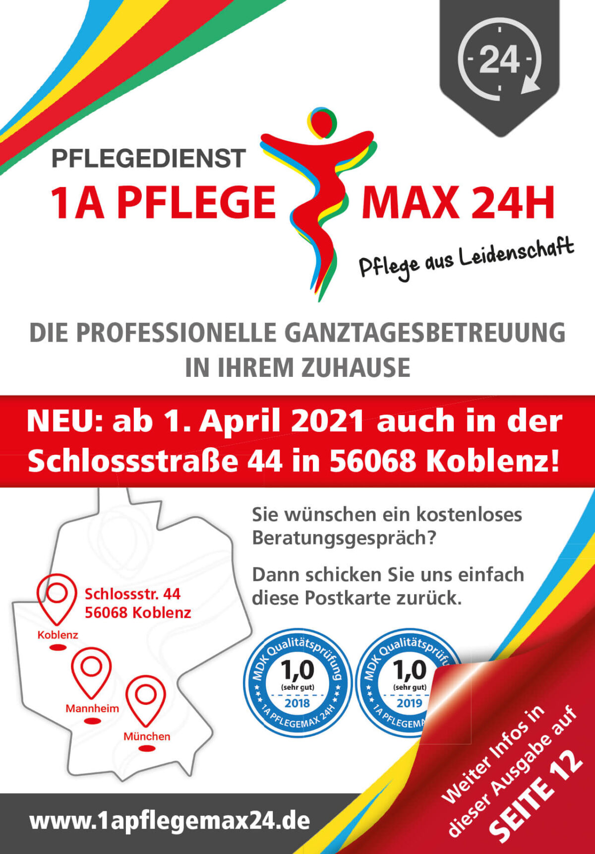 Pflegedienst 1a Pflegemax 24h Gmbh